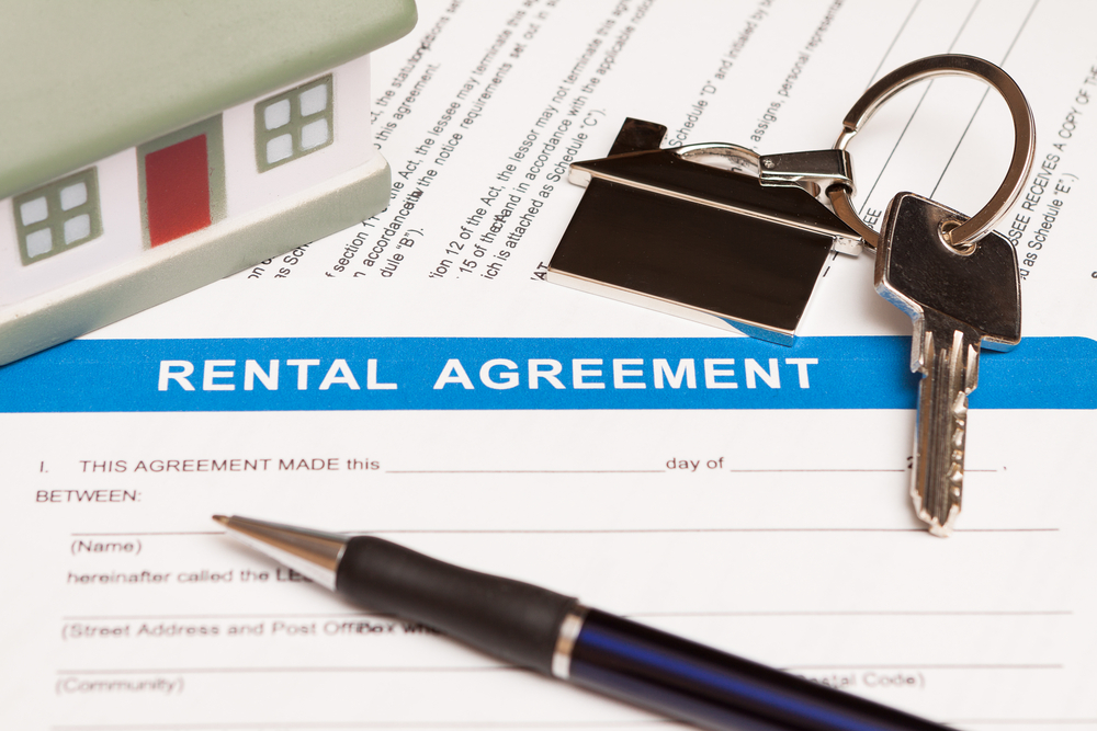 Lease agreement document